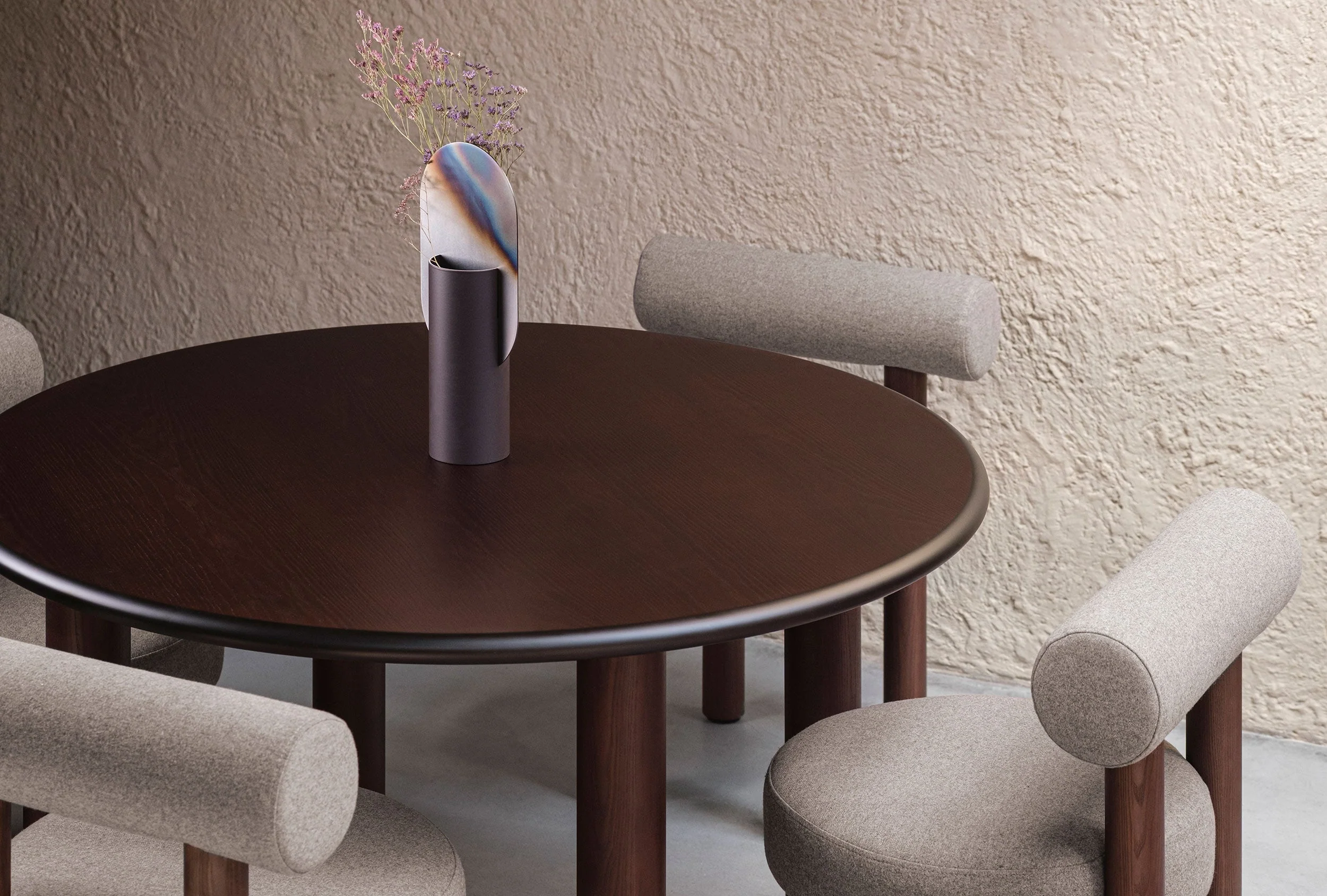 Paul Dining Table Round by Noom - Image 14