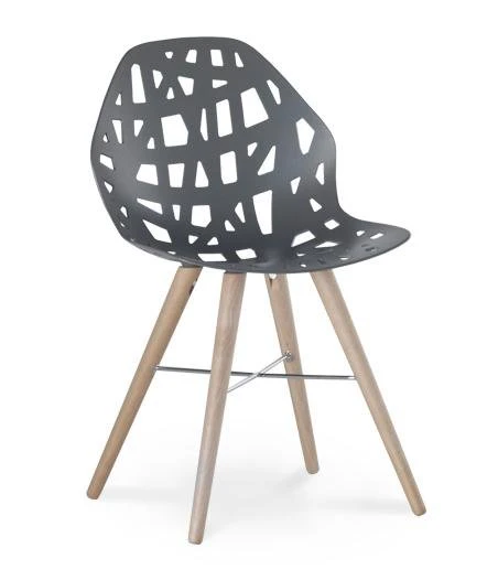 Pelota Wood Side Chair by Casprini