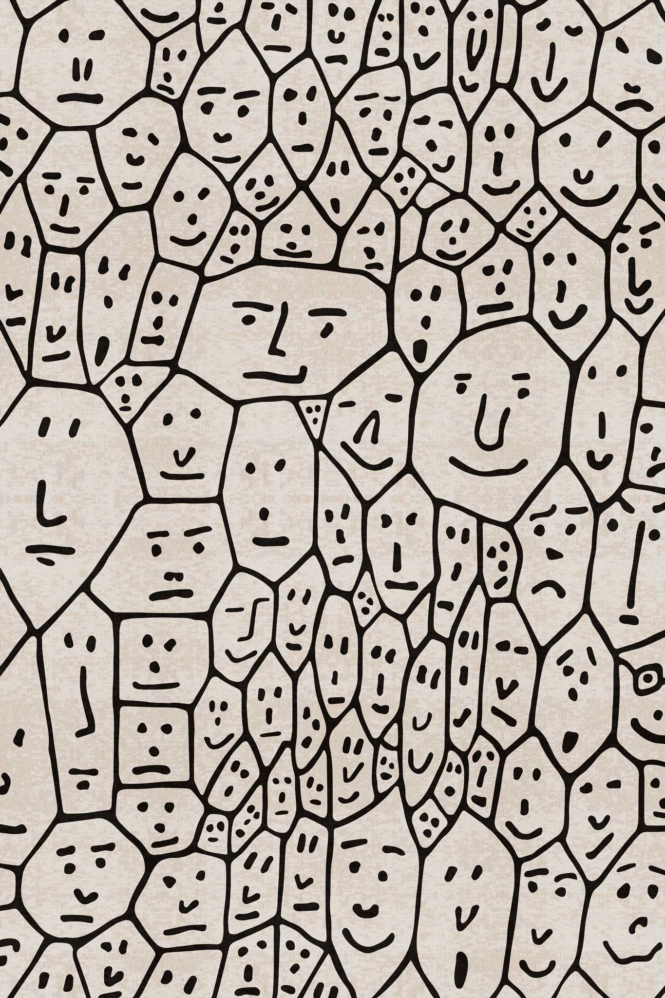 People 1 Carpet by Qeeboo