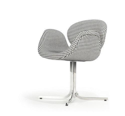 Pierre Paulin Little Tulip Chair Cross Base by Artifort - Image 2