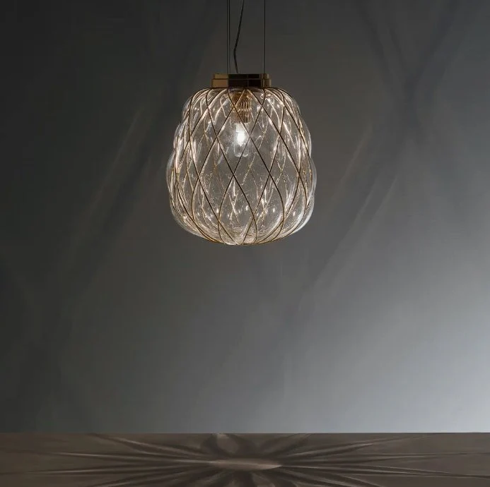 Pinecone Suspension Lamp by FontanaArte - Image 6