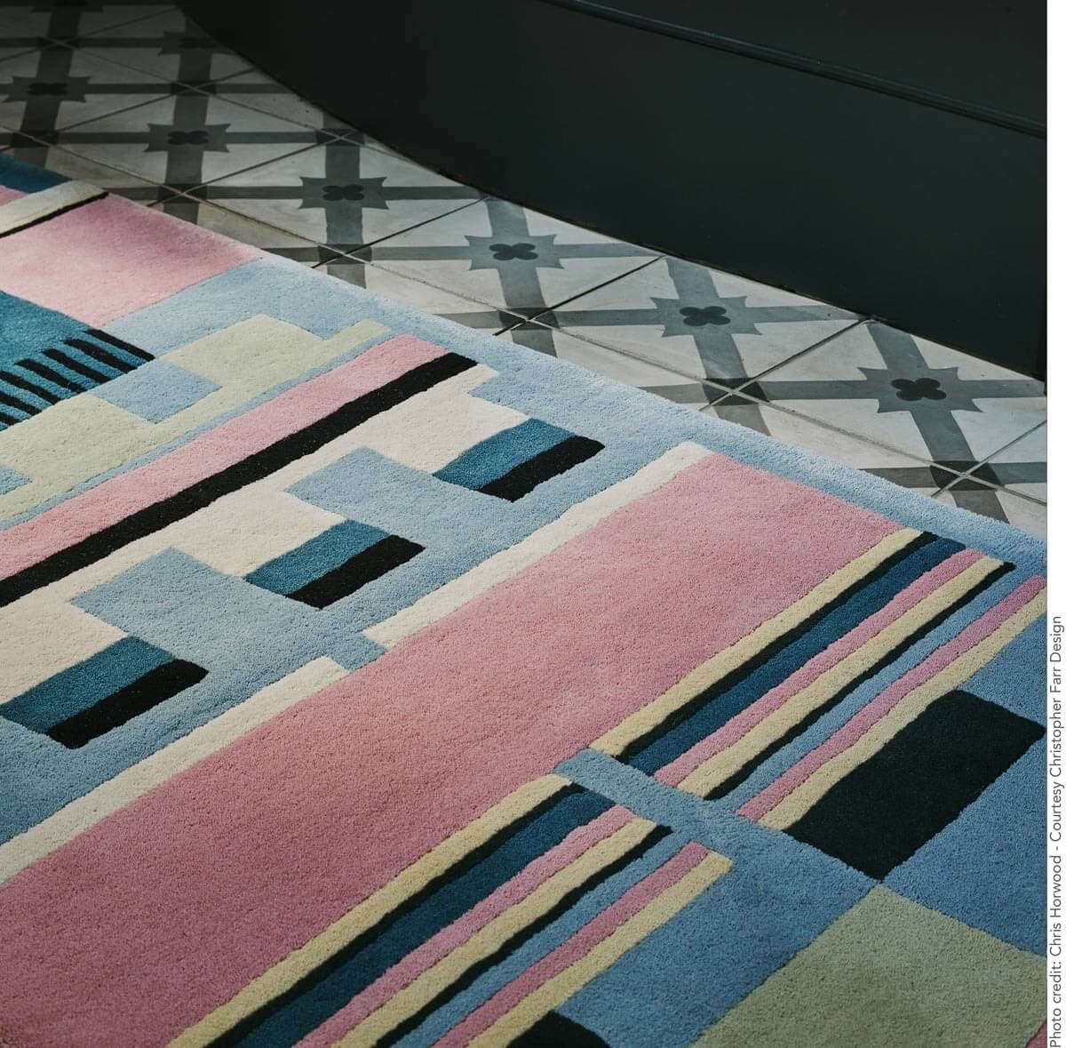 Plate 180 Rug by Guna Stölzl - Image 4