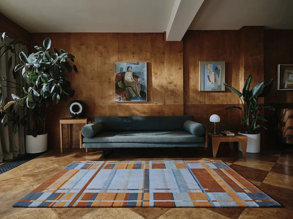 Plate 184 Rug by Guna Stölzl - Image 3