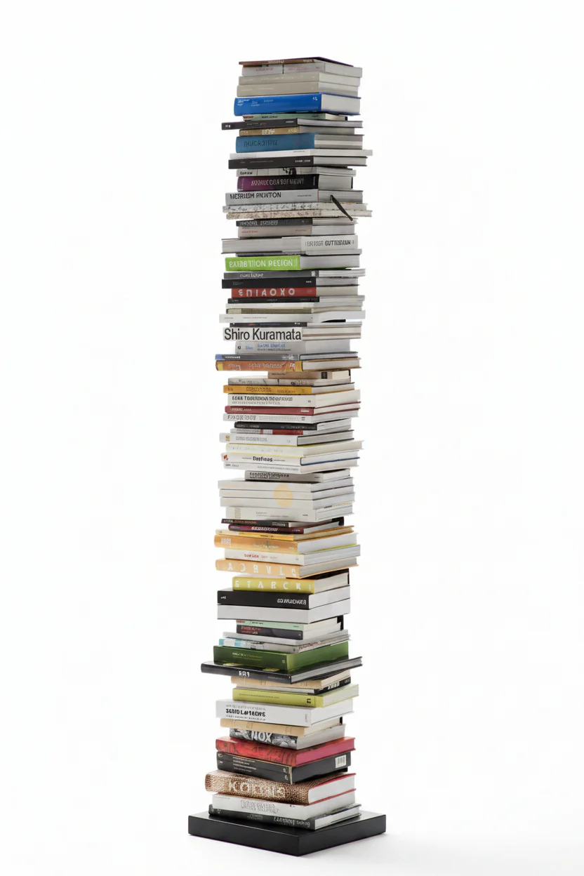 Ptolomeo® Art Vertical Bookcase by Bruno Rainaldo