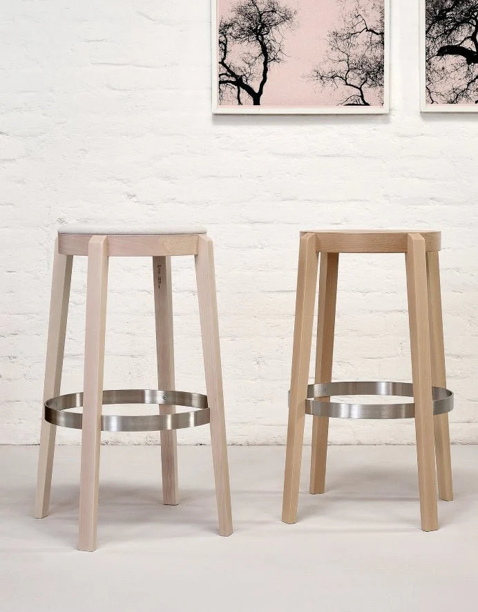 Punton Bar Stool by Ton - Image 4