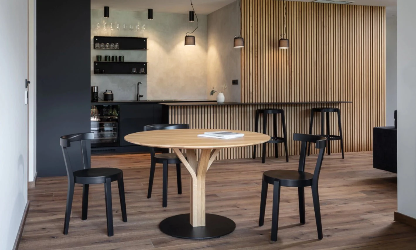 Punton Bar Stool by Ton - Image 8