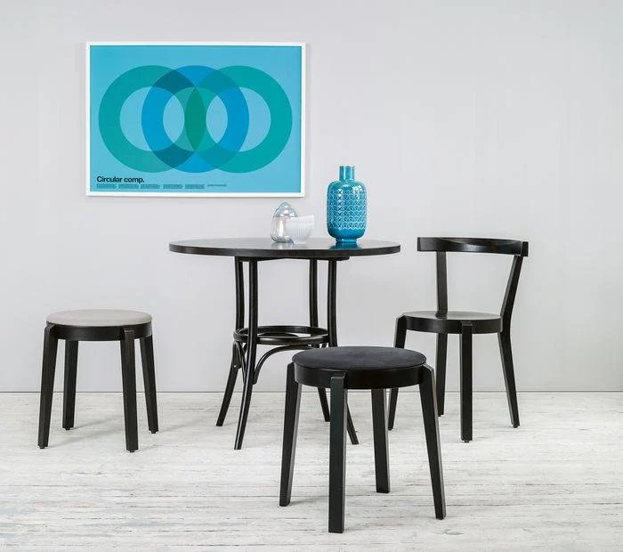 Punton Bentwood Chair by Ton - Image 14