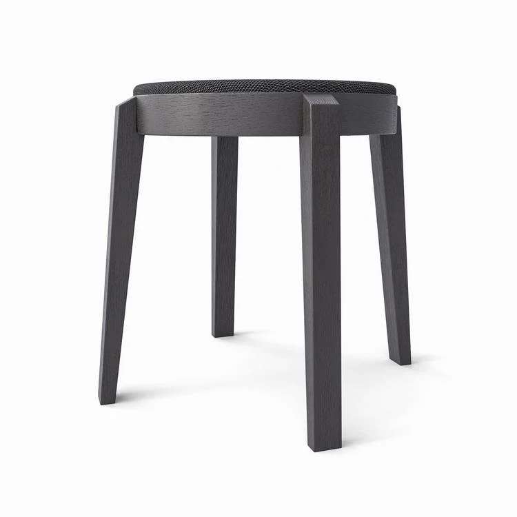 Punton Short Stool by Ton - Image 3