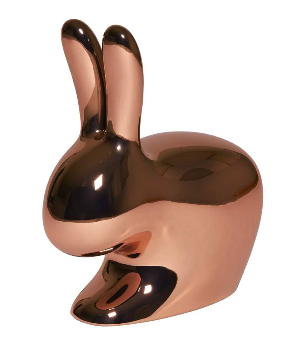 Rabbit Chair Baby Metal Finish by Qeeboo - Image 3