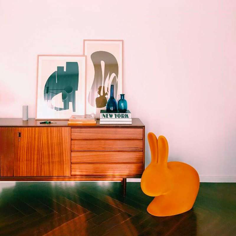 Rabbit Chair Velvet Finish by Qeeboo - Image 26