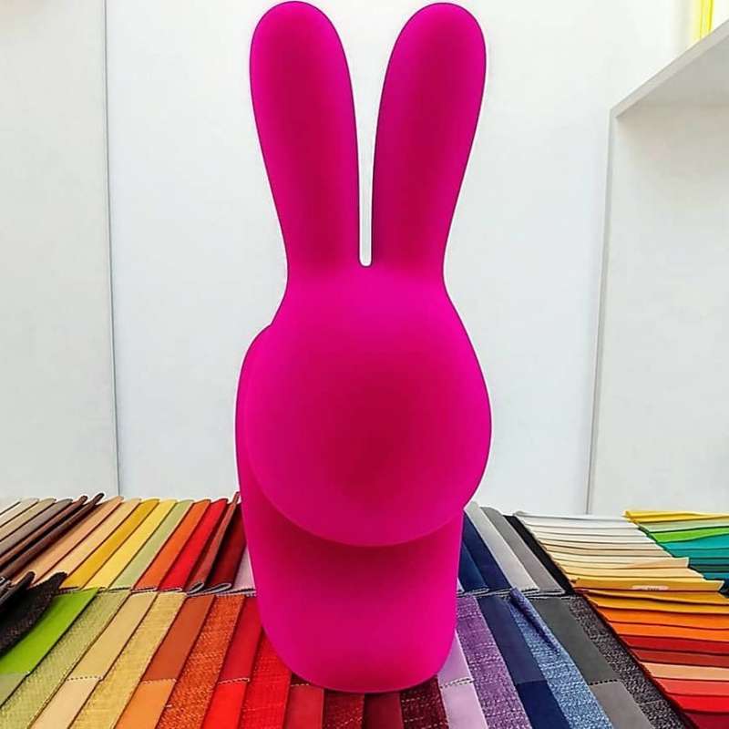 Rabbit Chair Velvet Finish by Qeeboo - Image 31