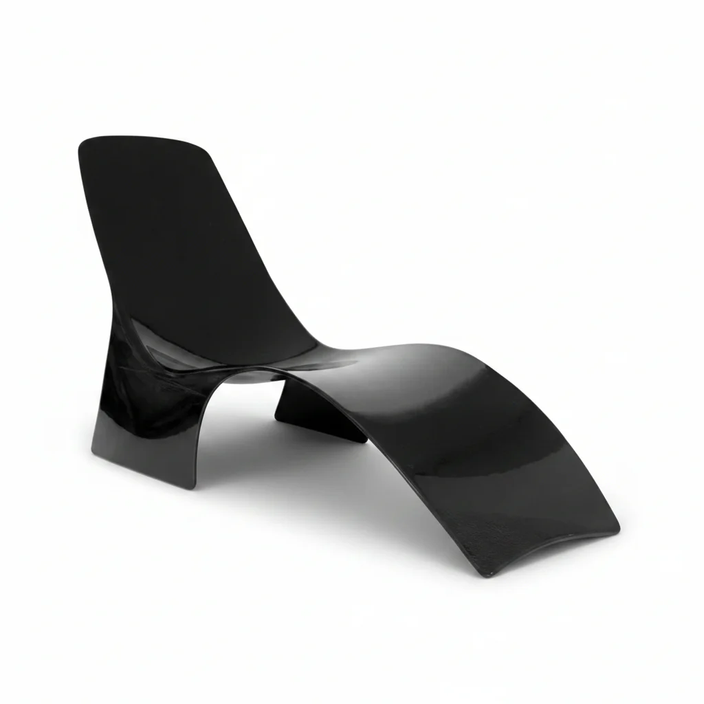 Ray Carbon Fiber Chaise by Mast Elements