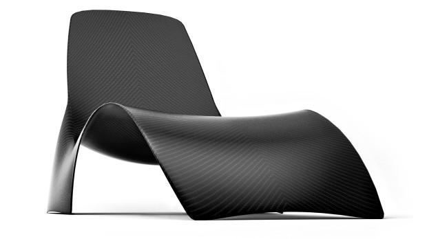 Ray Carbon Fiber Chaise by Mast Elements - Image 4