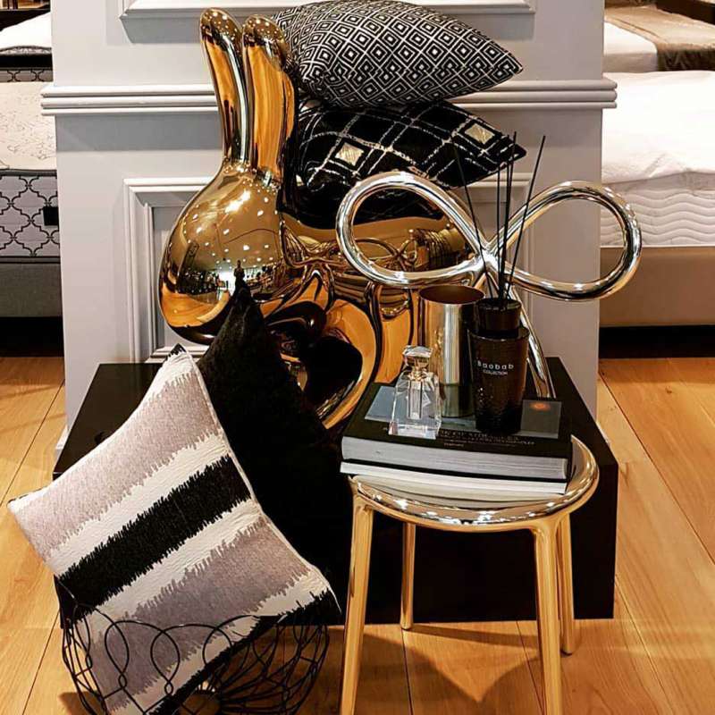 Ribbon Chair Metal by Qeeboo - Image 11