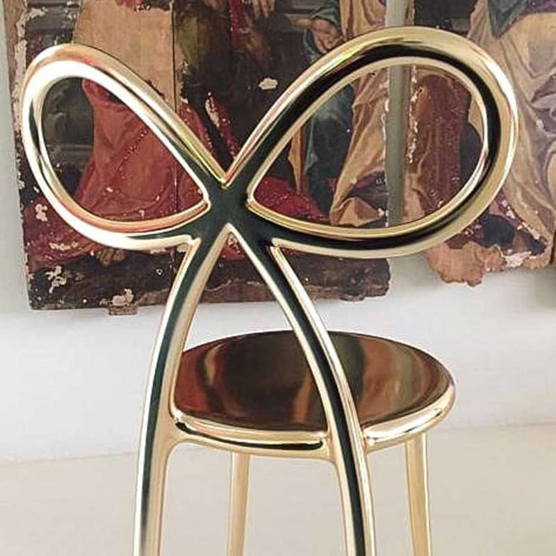 Ribbon Chair Metal by Qeeboo - Image 7