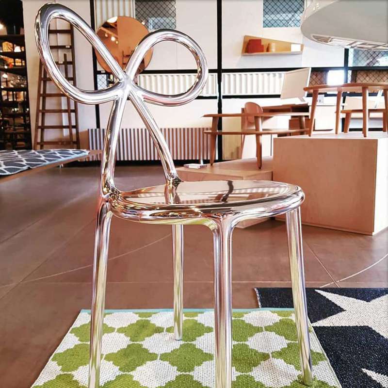 Ribbon Chair Metal by Qeeboo - Image 9