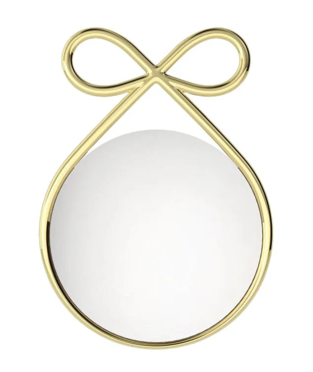 Ribbon Mirror Metal Finish by Qeeboo