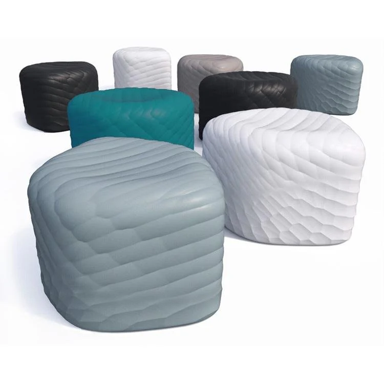 River Stone Pouf by Tonon - Image 3