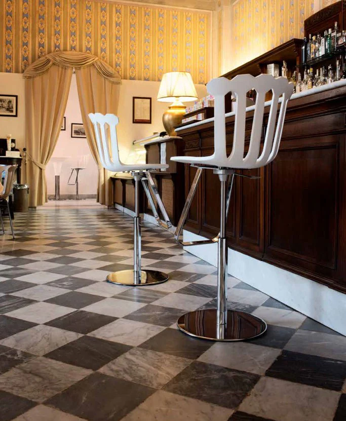 Rivet Esmeralda Stool by Green - Image 2