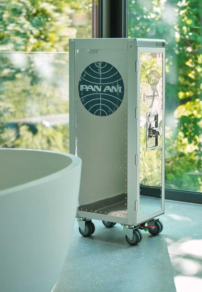 Rivet Rocker Pan Am Airplane Trolley by Bordbar - Image 5