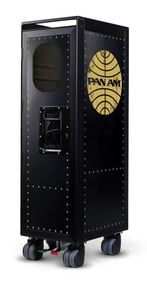 Rivet Rocker Pan Am Gold-Black Edition Airplane Trolley by Bordbar - Image 3