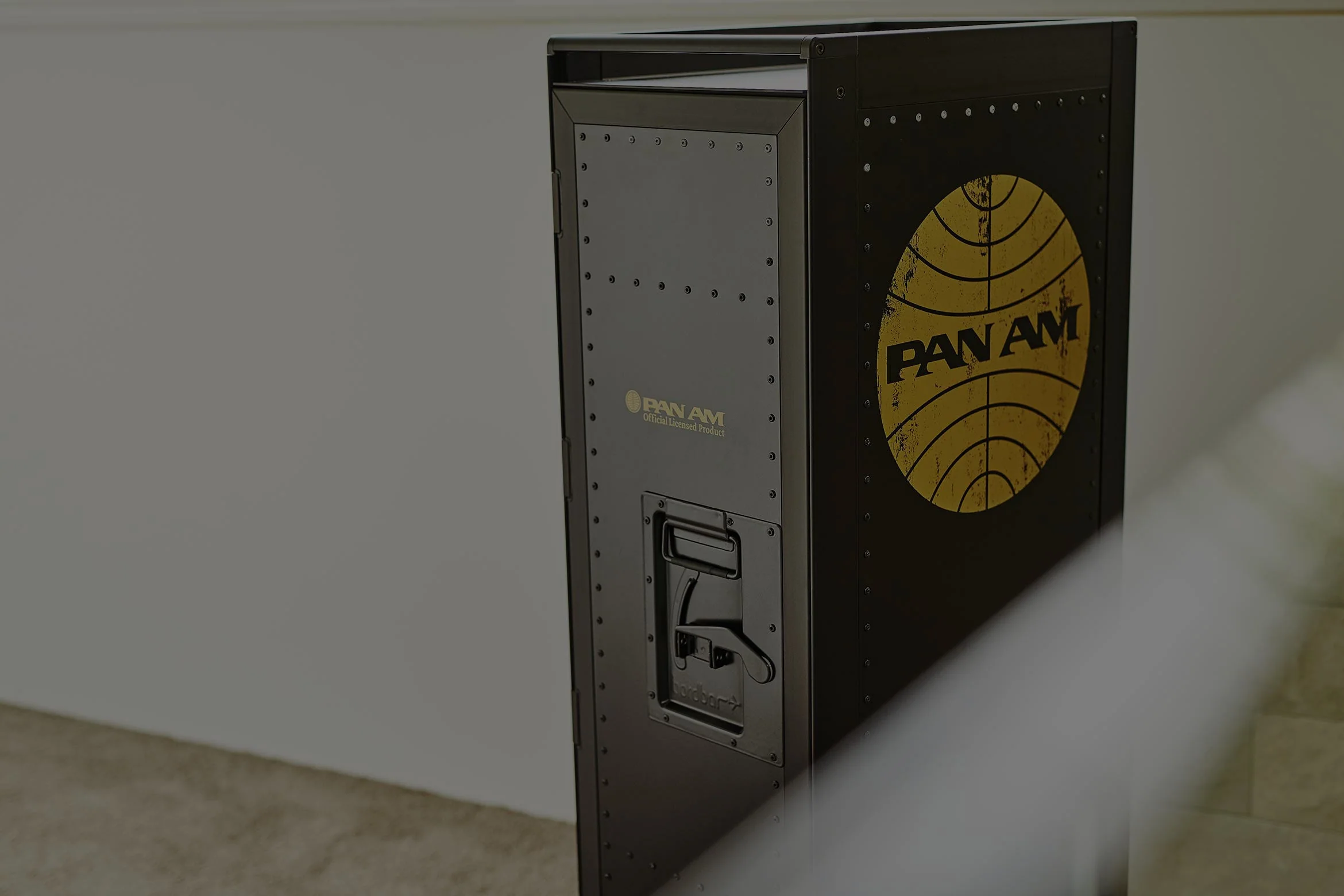 Rivet Rocker Pan Am Gold-Black Edition Airplane Trolley by Bordbar - Image 6