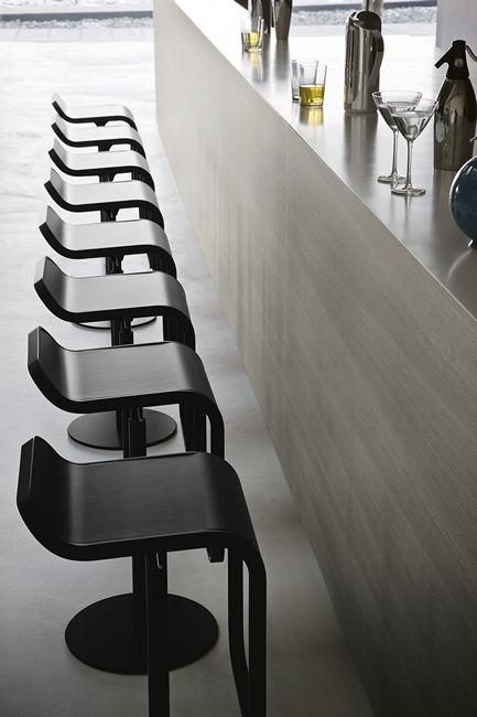 LEM Adjustable Height Powder Coated Gas Lift Stool by Lapalma - Image 16