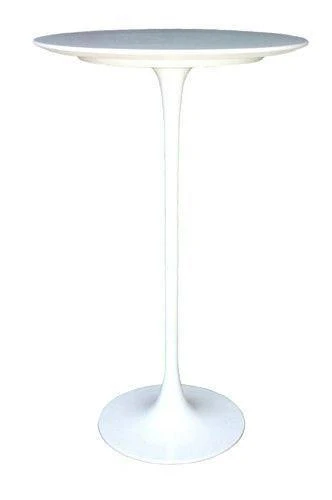 Eero Saarinen Tulip Table Round Cocktail Height 24 Inch Diameter - Image 2