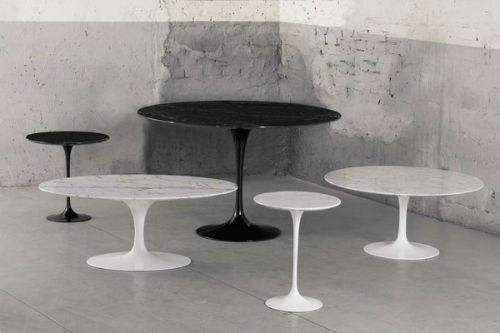 Eero Saarinen Tulip Table - Round Coffee 28 Inch - Image 4