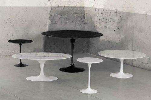 Eero Saarinen Tulip Table - Oval Dining 32 x 55 Inch - Image 2