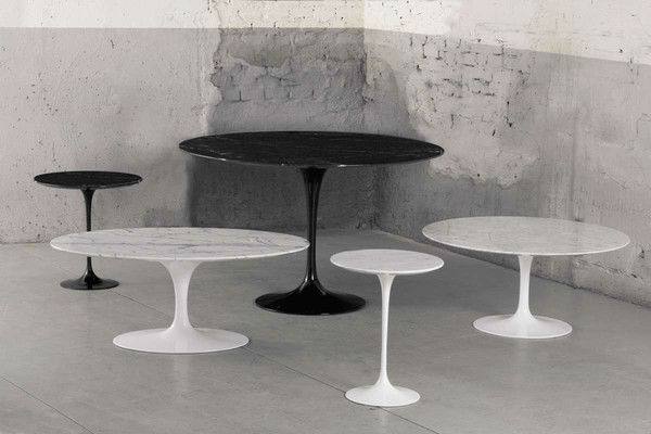 Eero Saarinen Tulip Table - Round Dining 36 Inch - Image 4