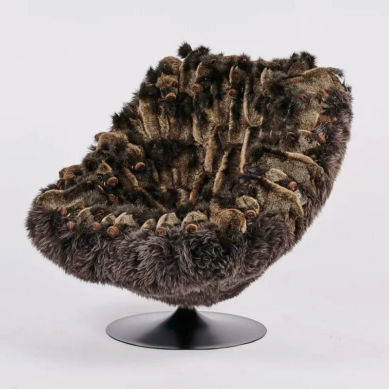 Sanglier (Wild Boar) Lounge Chair by AP Collection - Image 6