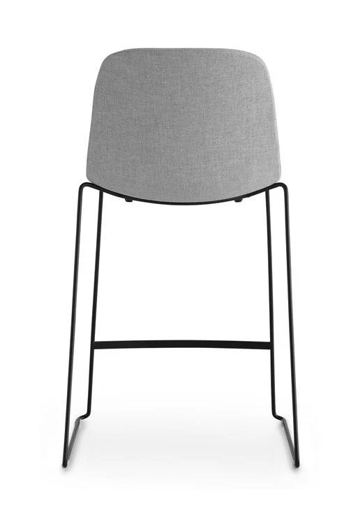 Seela S320 Upholstered Counter Stacking Stool by Lapalma - Image 3