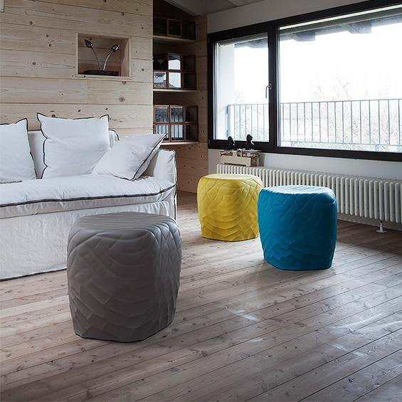 Small River Stone Pouf by Tonon - Image 3