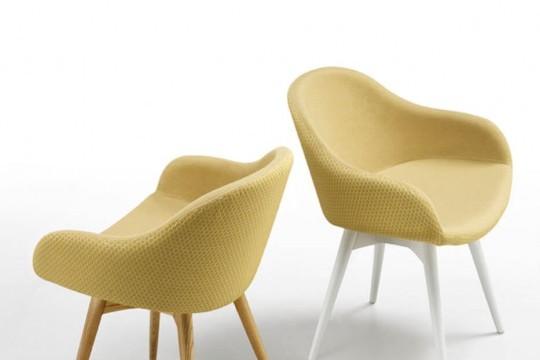 Sonny PB L TS_R Chair by Midj - Image 3