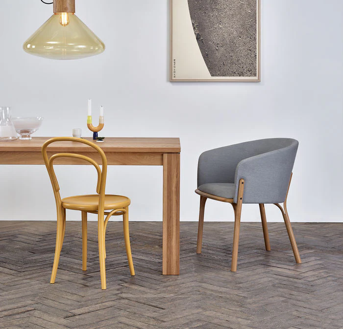 Split Bentwood Armchair by Ton - Image 5