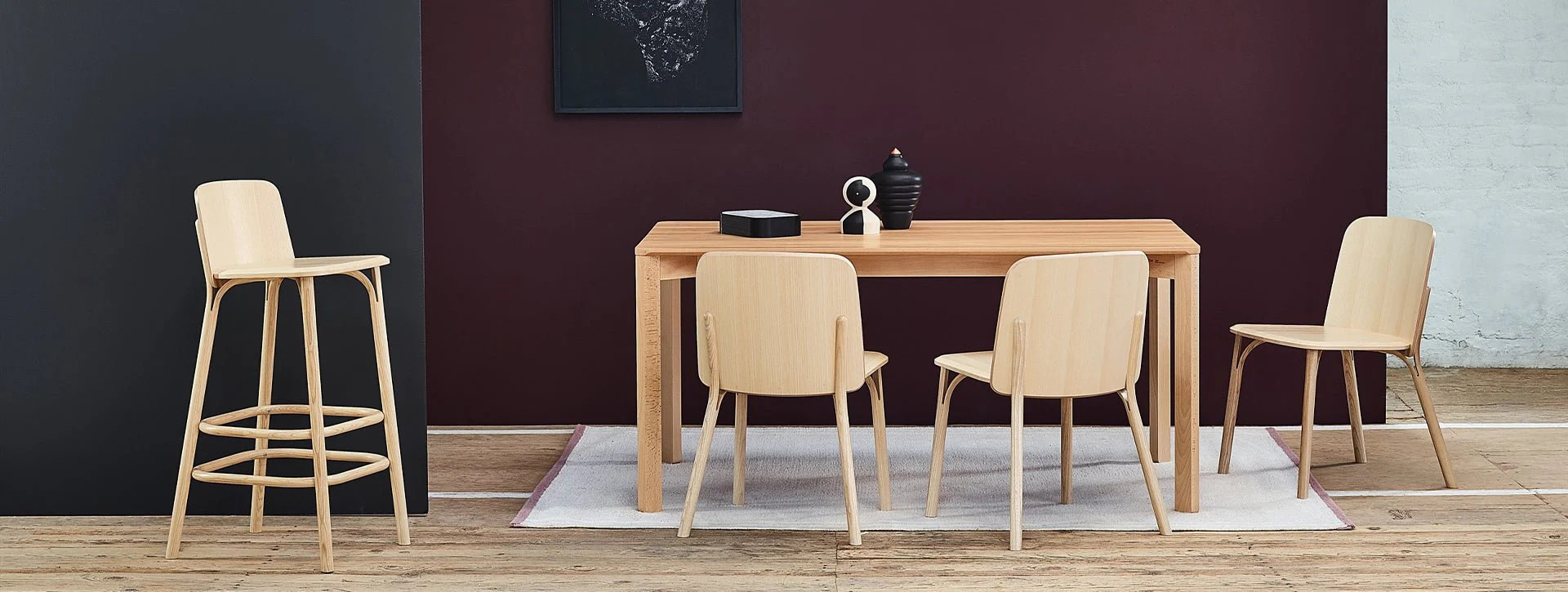 Split Bentwood Stool by Ton - Image 10