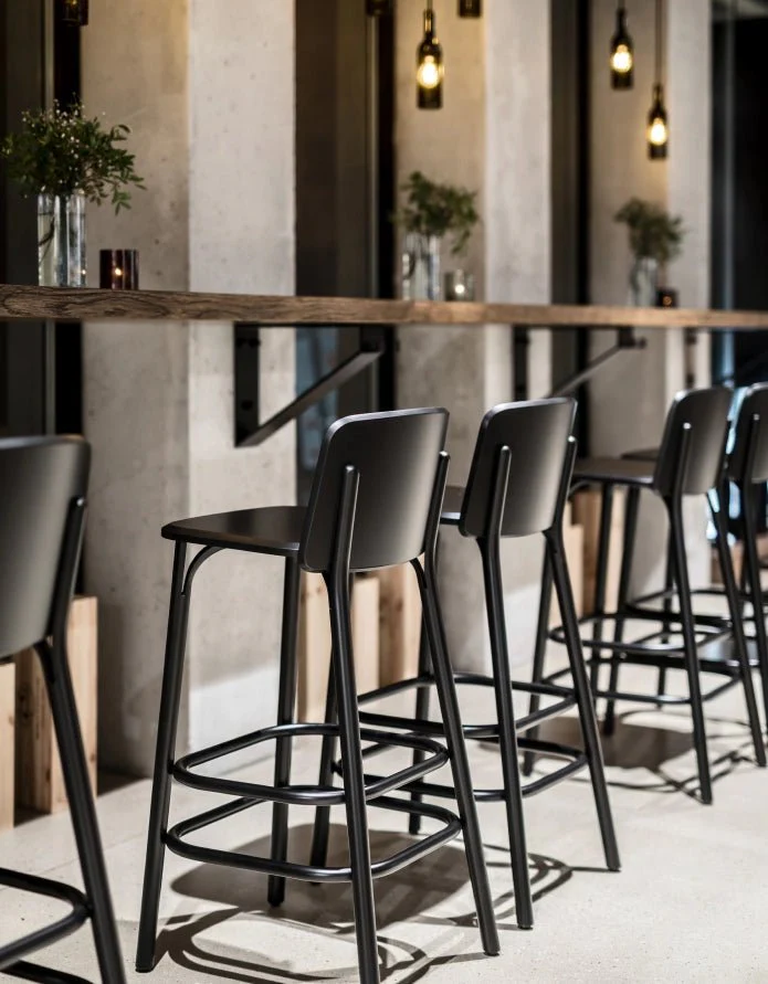 Split Bentwood Stool by Ton - Image 16