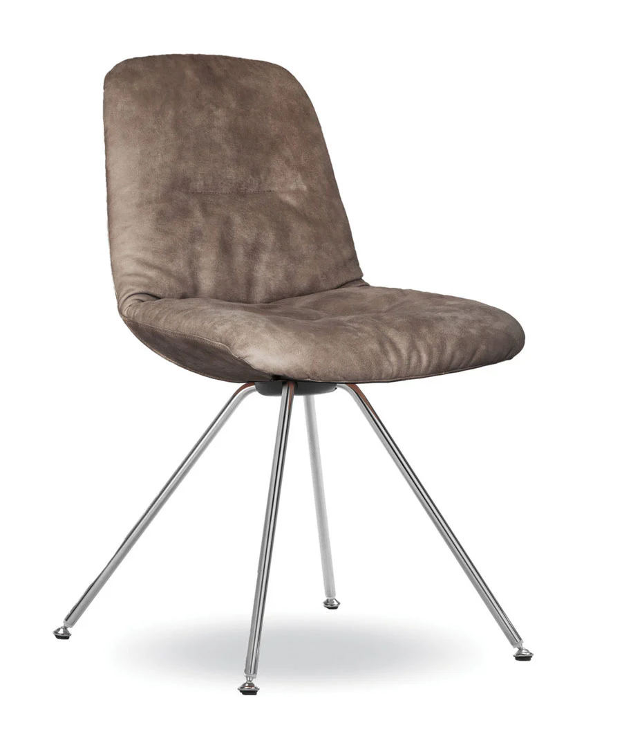 Step Chair 904.9W4 Soft Upholstered by Tonon