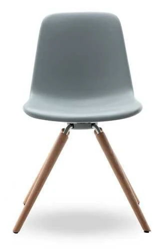 Step Chair Soft Touch Wood Base by Tonon - Image 3