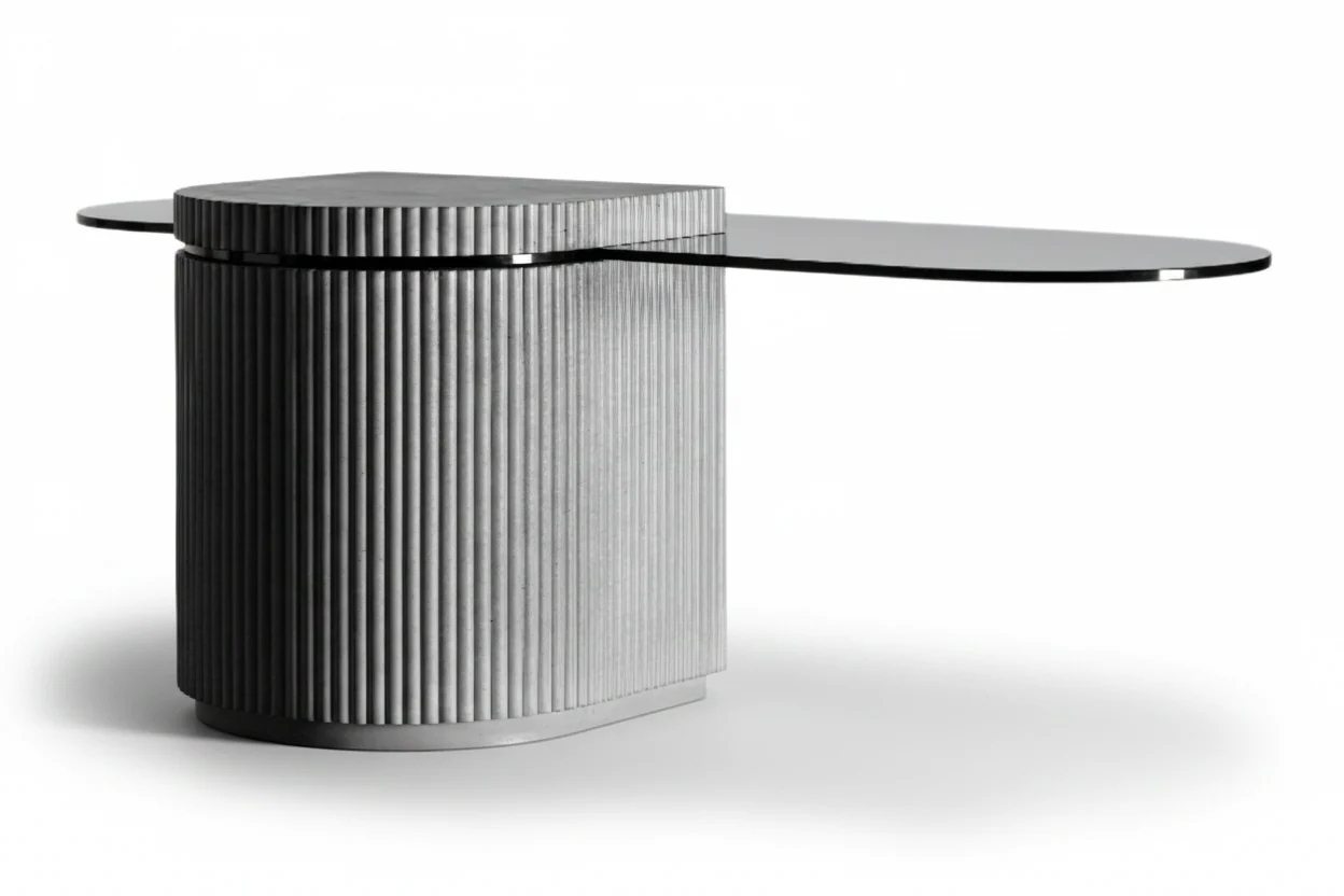 Strut the Pill Coffee Table by Lyon Beton