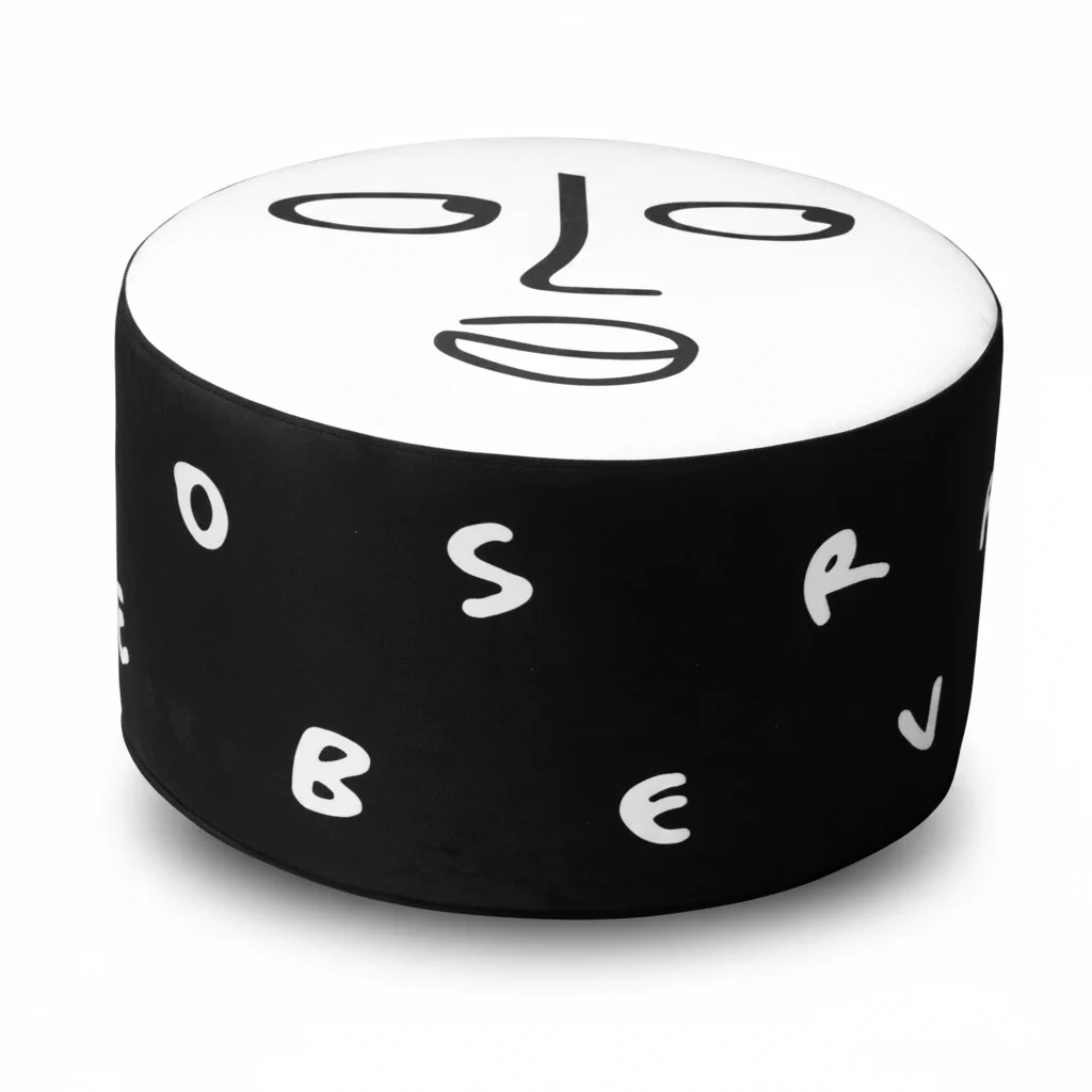 Sunlit Story M Pouf by Qeeboo
