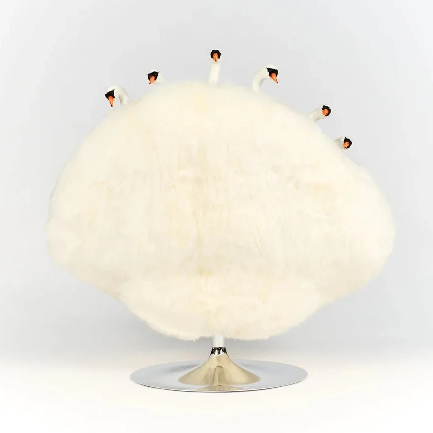 Swan Glove Lounge Chair by AP Collection - Image 5