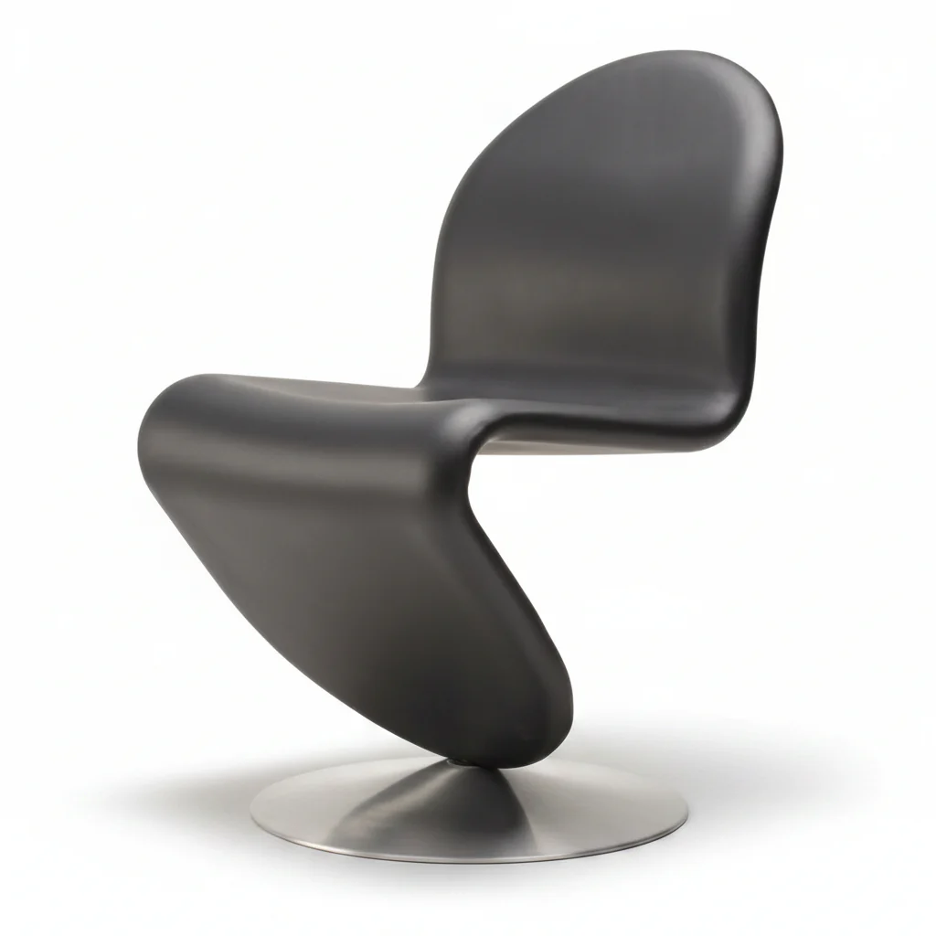 System 1-2-3-Dining Chair Standard by Verner Panton