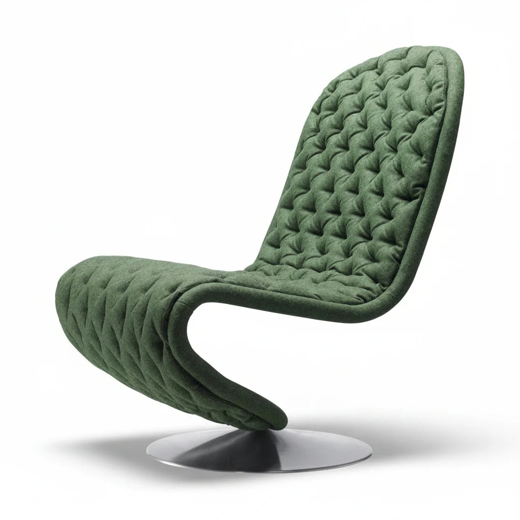System 1-2-3 Lounge Chair Deluxe by Verner Panton