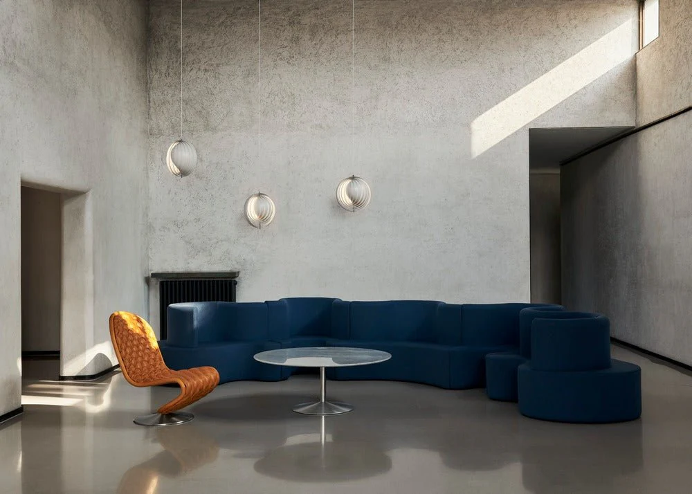 System 1-2-3 Lounge Chair Deluxe by Verner Panton - Image 17
