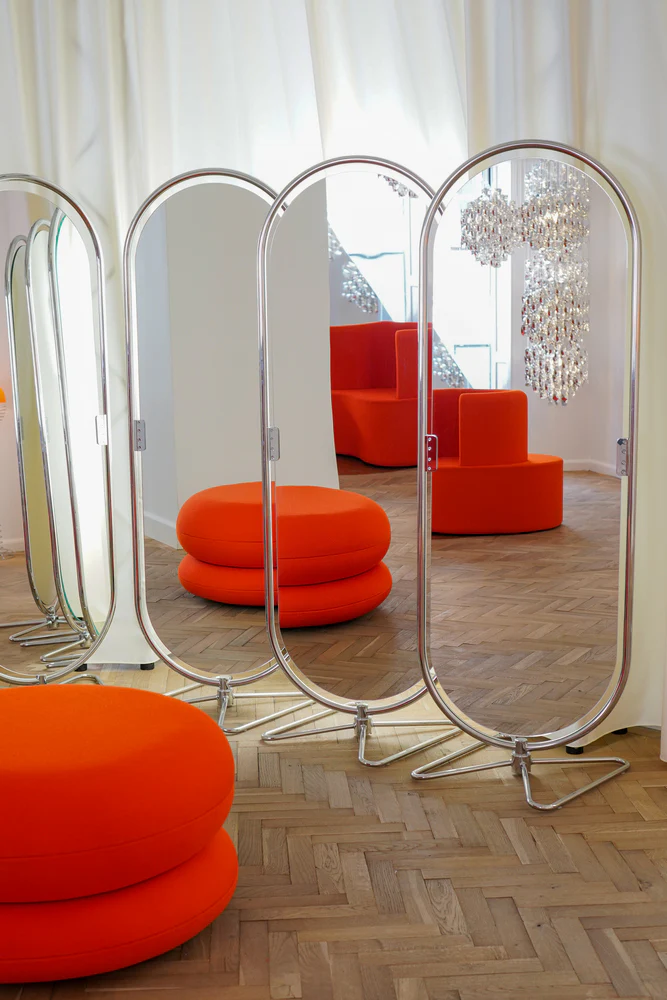 System 1-2-3 Mirror by Verner Panton - Image 9