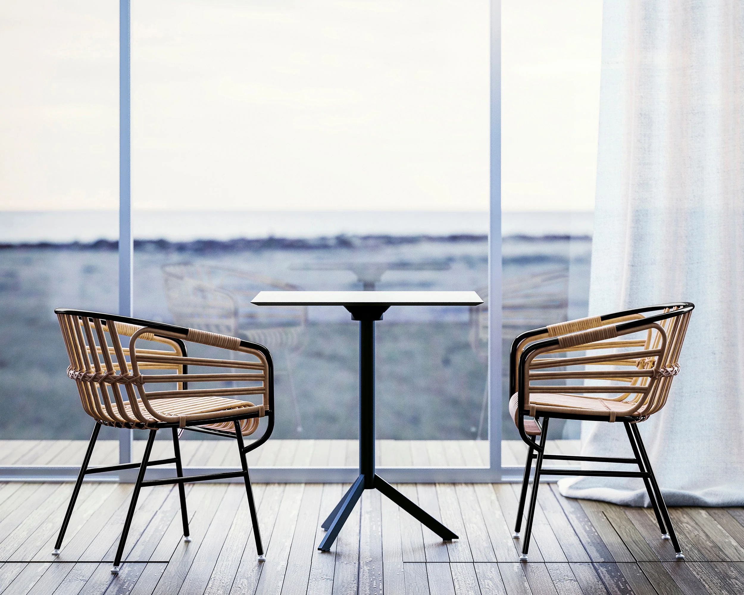 T4 Bistrot Foldable Table by Casamania - Image 4