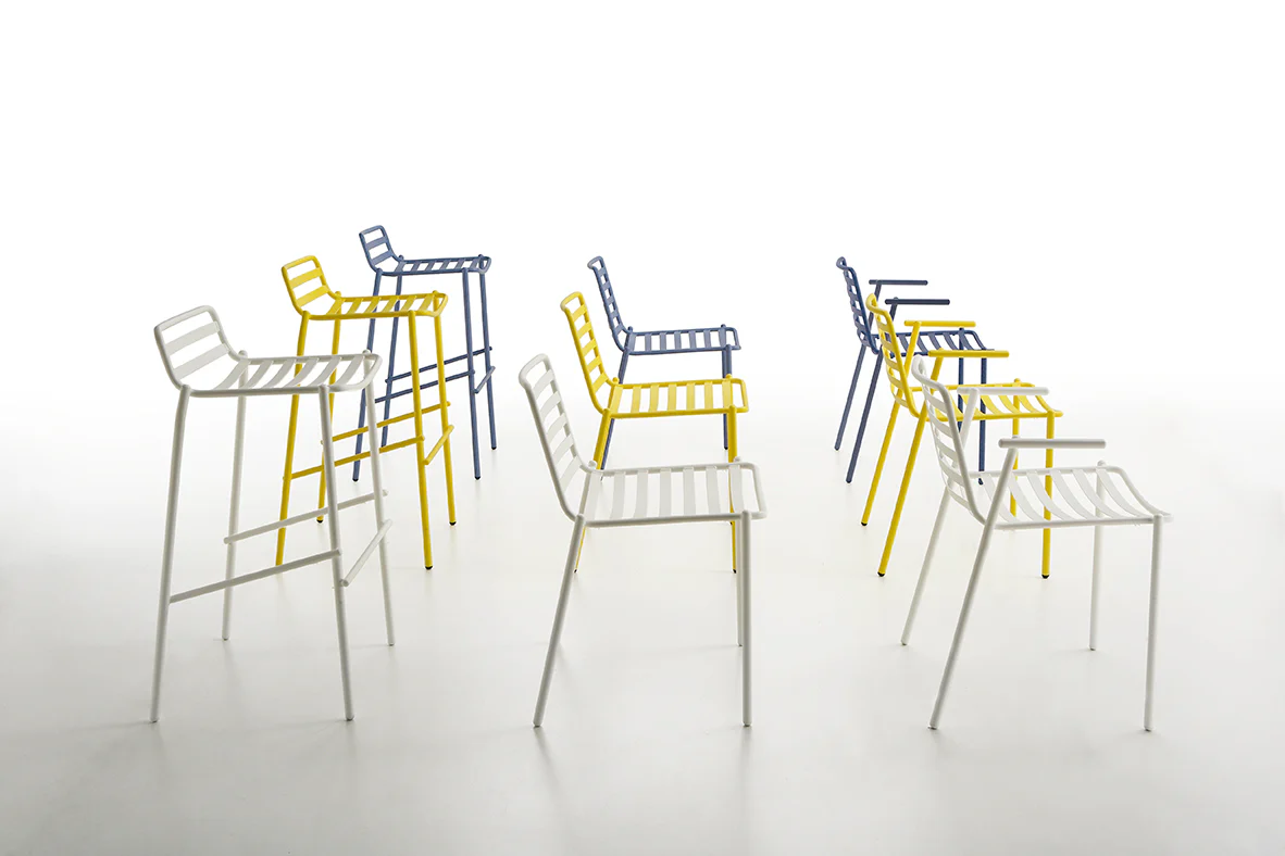 Trampoliere S Outdoor Side Chair by Midj - Image 4