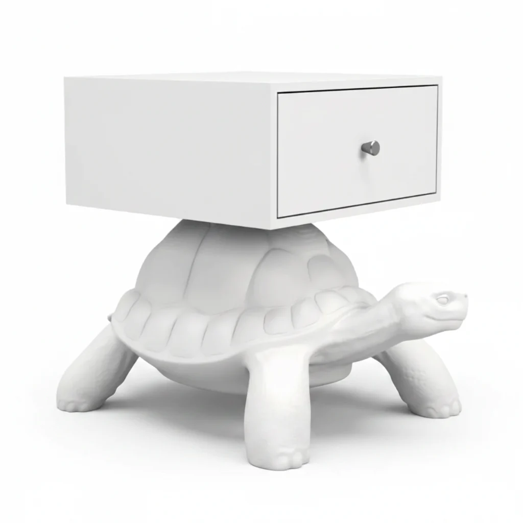 Turtle Carry Bed Table by Qeeboo